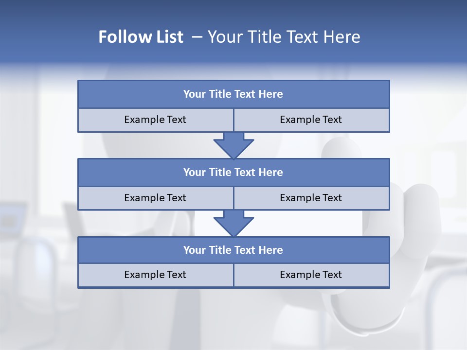 Male White Show PowerPoint Template
