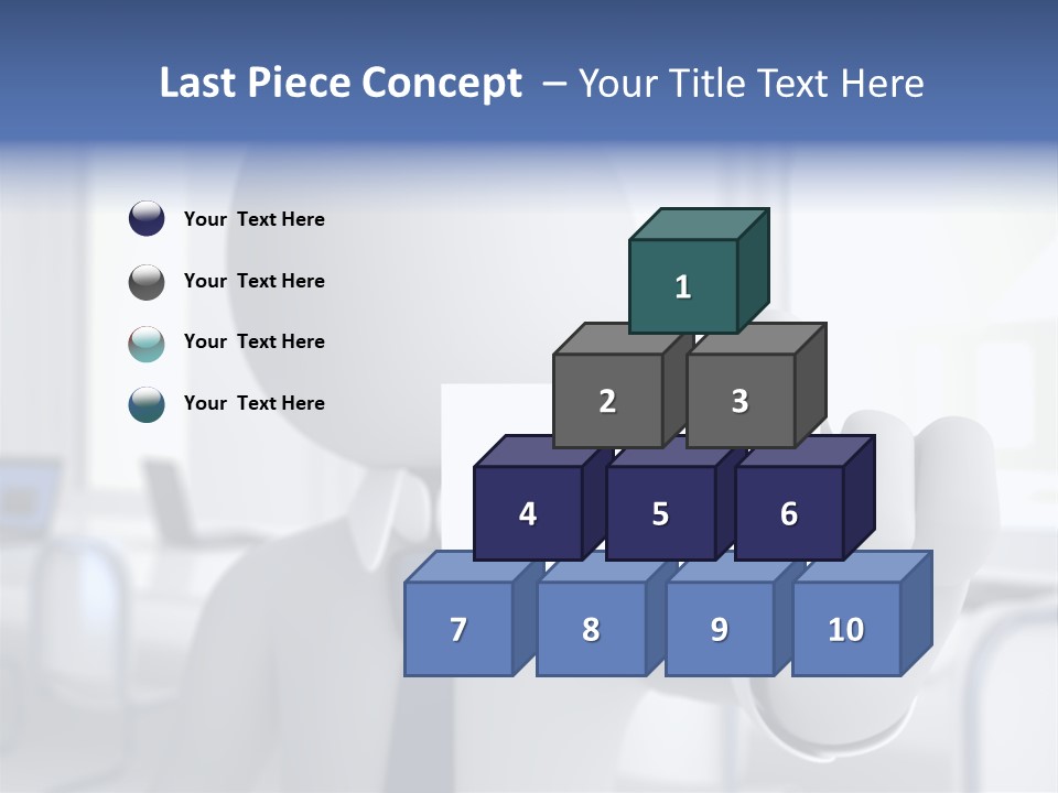 Male White Show PowerPoint Template