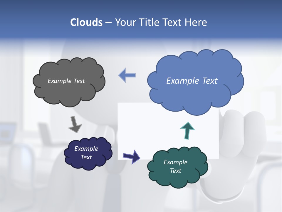 Male White Show PowerPoint Template