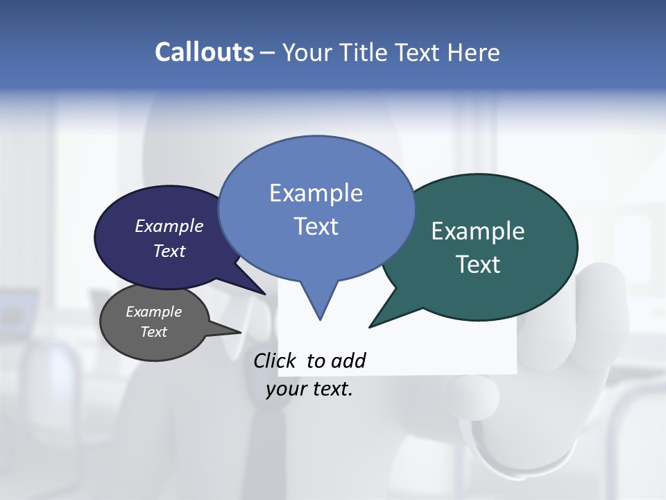 Male White Show PowerPoint Template