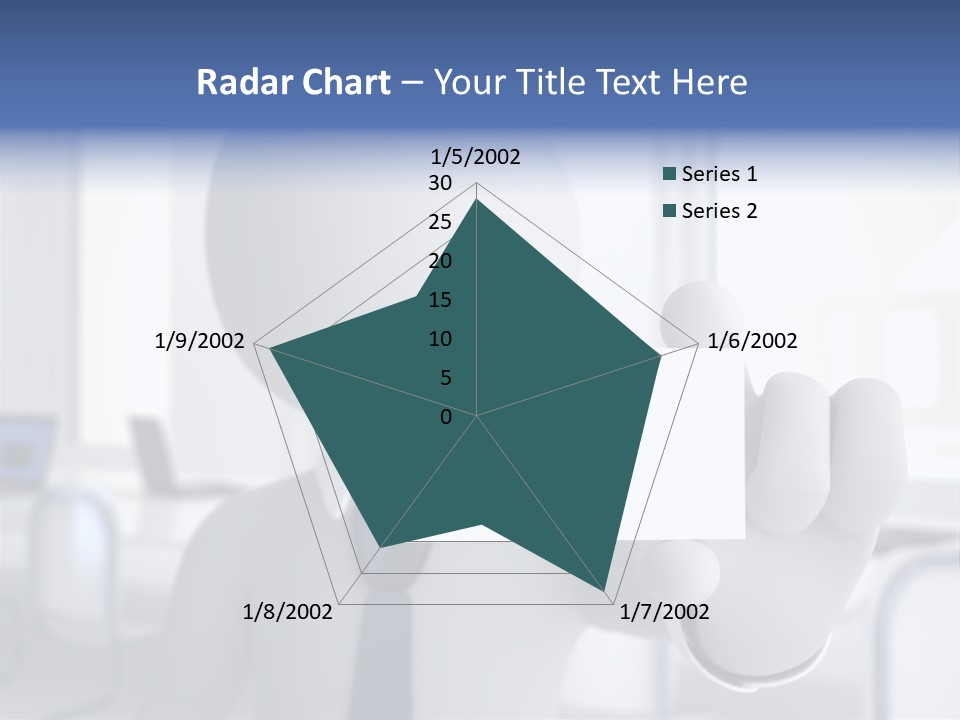 Male White Show PowerPoint Template