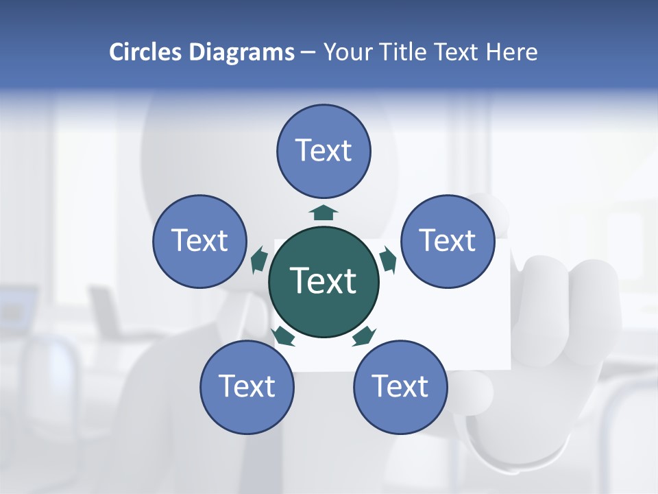 Male White Show PowerPoint Template