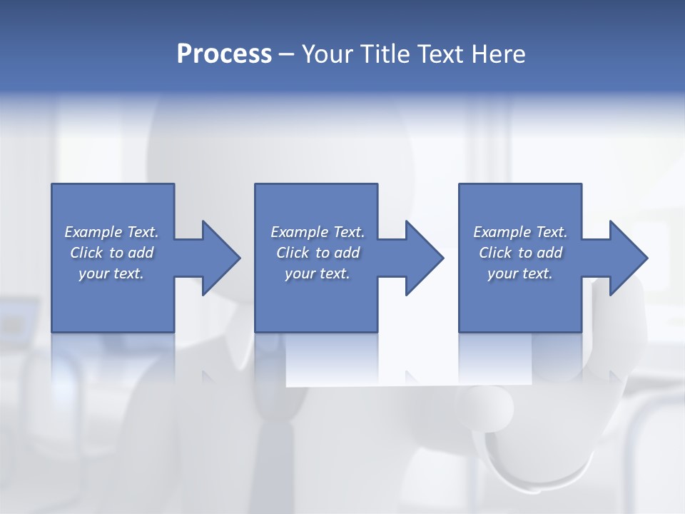 Male White Show PowerPoint Template