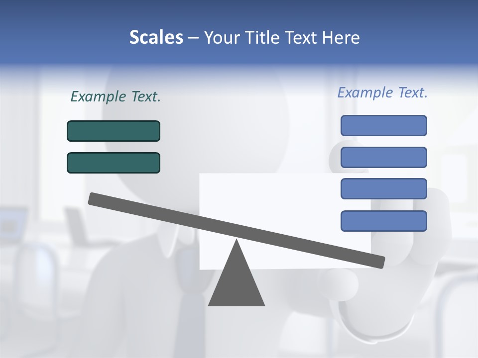 Male White Show PowerPoint Template