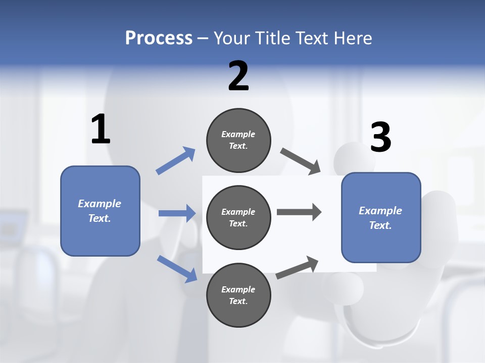 Male White Show PowerPoint Template