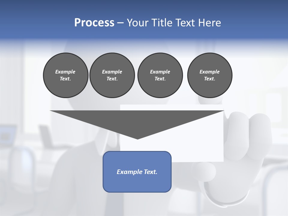 Male White Show PowerPoint Template