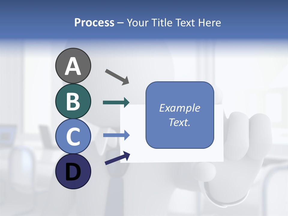 Male White Show PowerPoint Template
