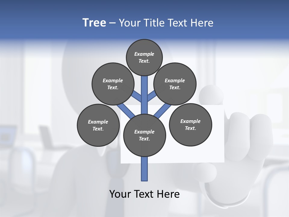 Male White Show PowerPoint Template