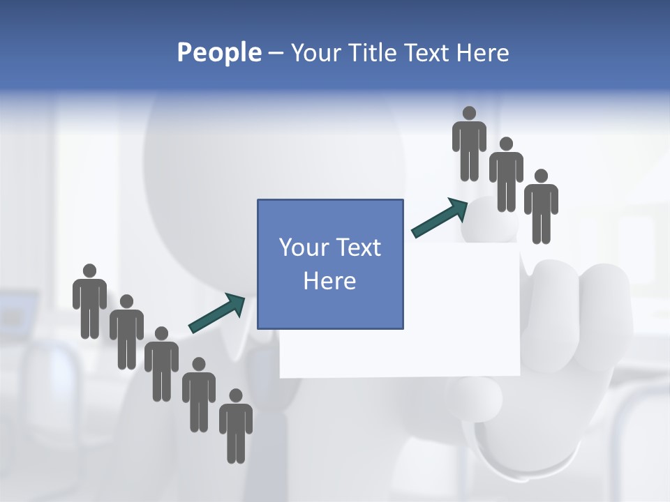 Male White Show PowerPoint Template