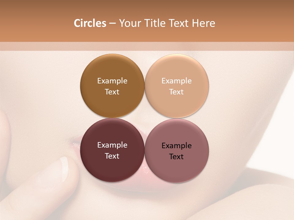 Skin Make Up People PowerPoint Template