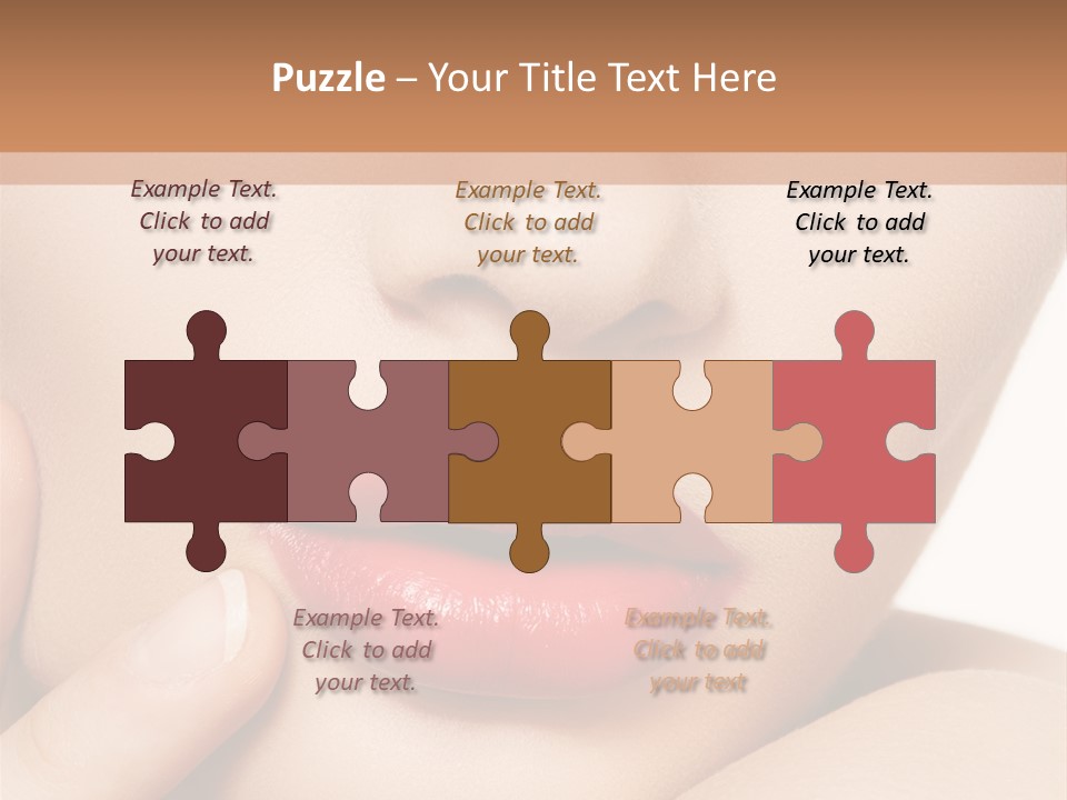 Skin Make Up People PowerPoint Template