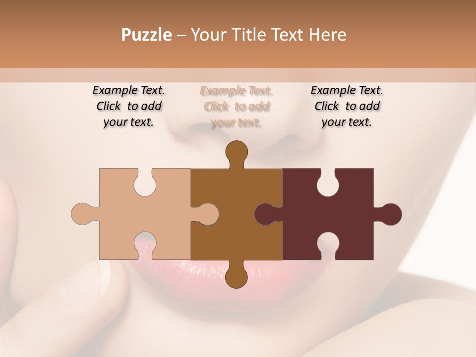 Skin Make Up People PowerPoint Template