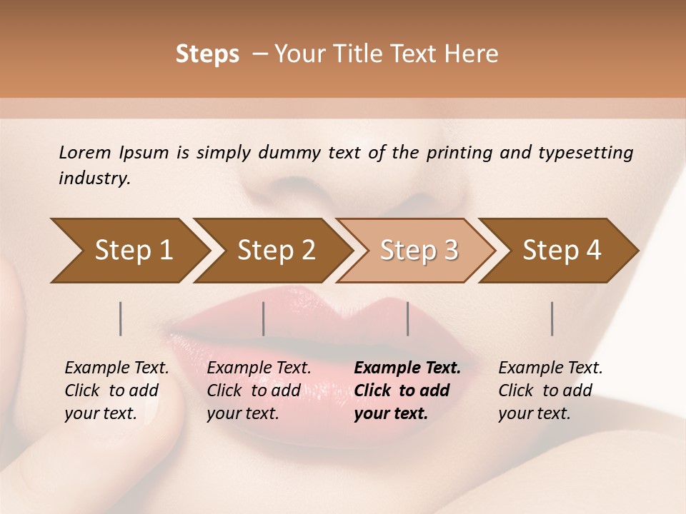 Skin Make Up People PowerPoint Template