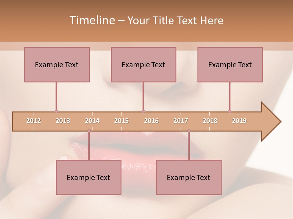 Skin Make Up People PowerPoint Template