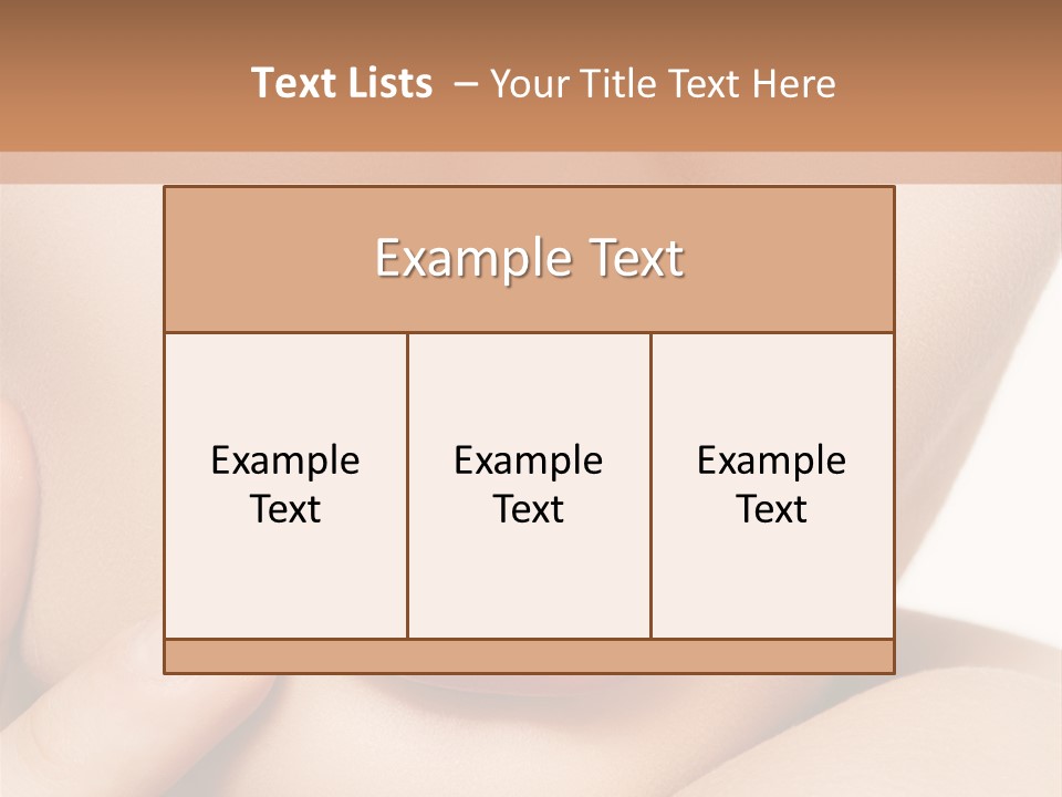 Skin Make Up People PowerPoint Template