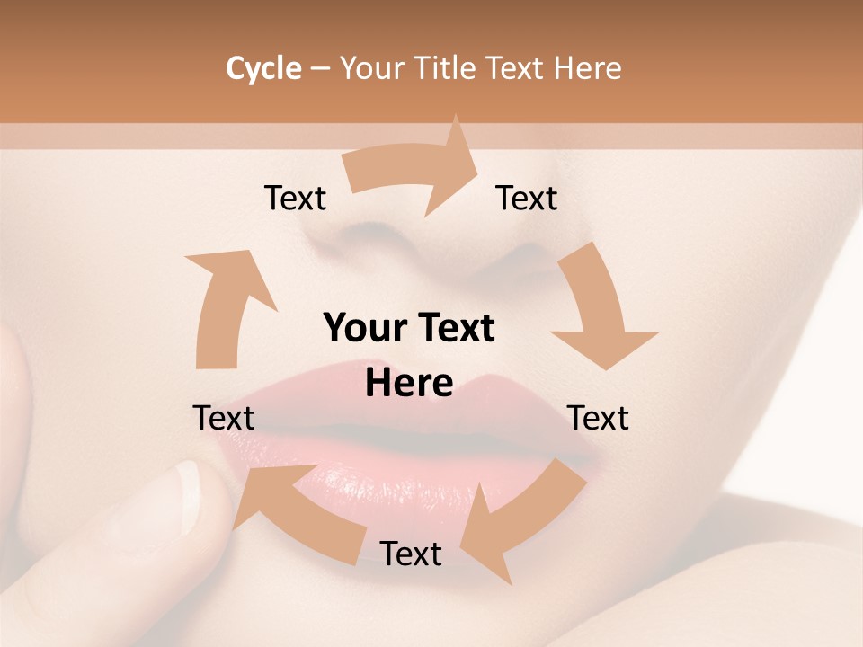 Skin Make Up People PowerPoint Template