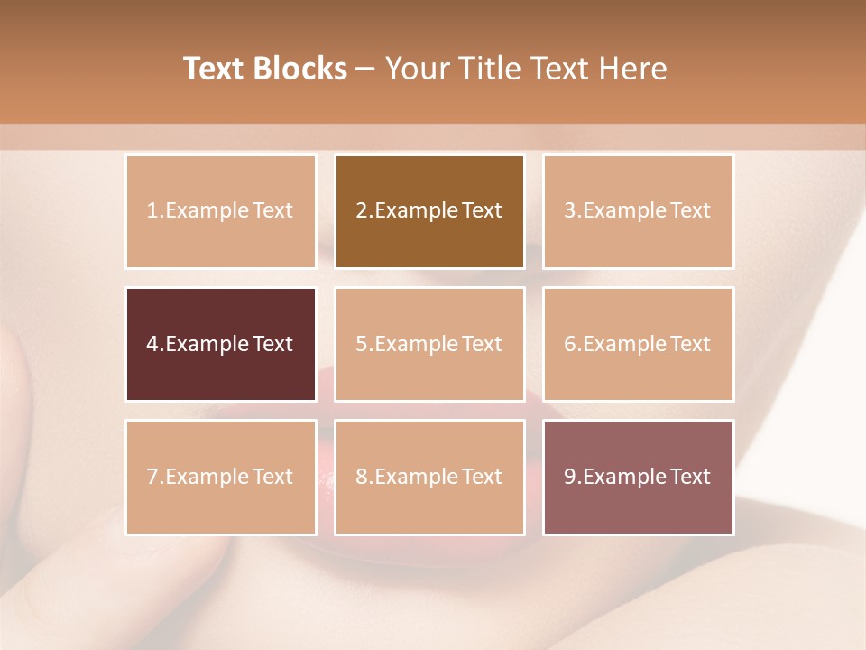 Skin Make Up People PowerPoint Template