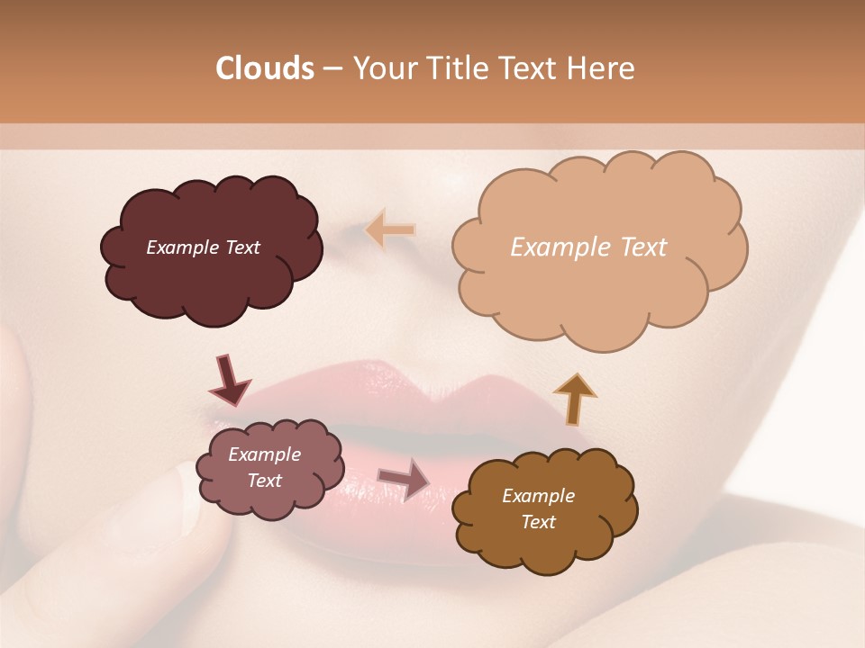 Skin Make Up People PowerPoint Template