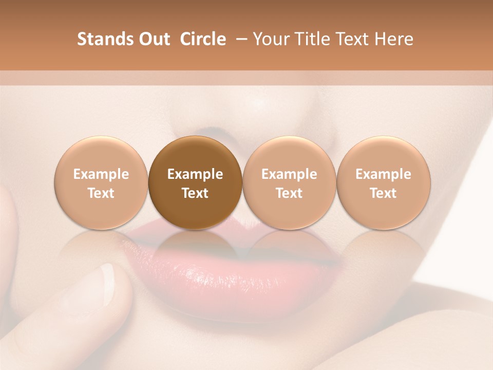 Skin Make Up People PowerPoint Template