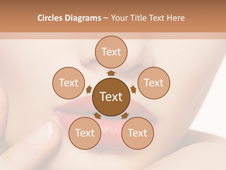 Skin Make Up People PowerPoint Template