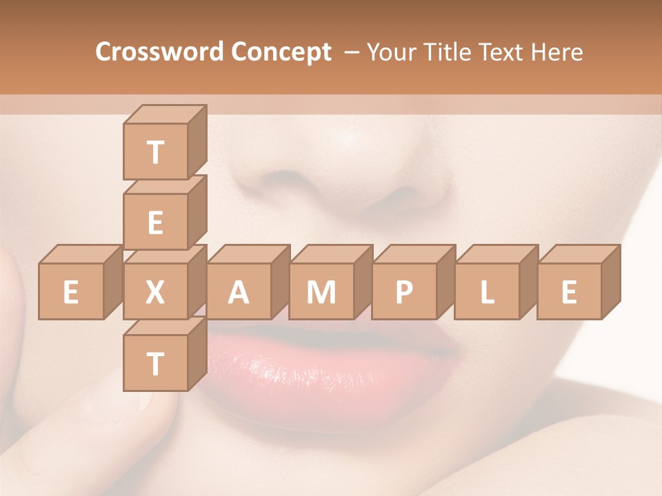 Skin Make Up People PowerPoint Template