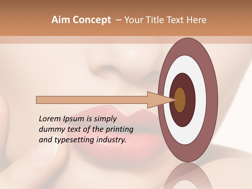 Skin Make Up People PowerPoint Template