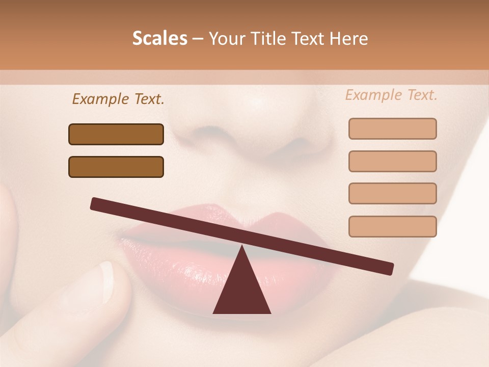 Skin Make Up People PowerPoint Template