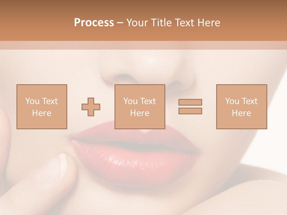 Skin Make Up People PowerPoint Template