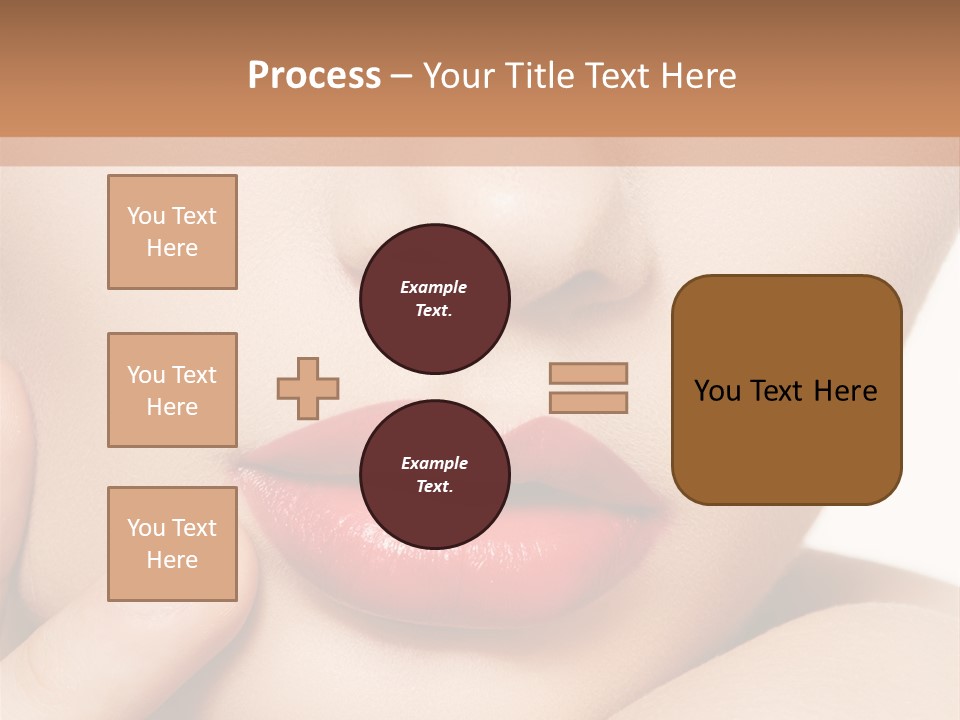 Skin Make Up People PowerPoint Template