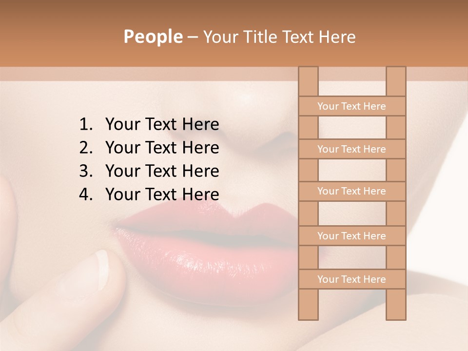 Skin Make Up People PowerPoint Template