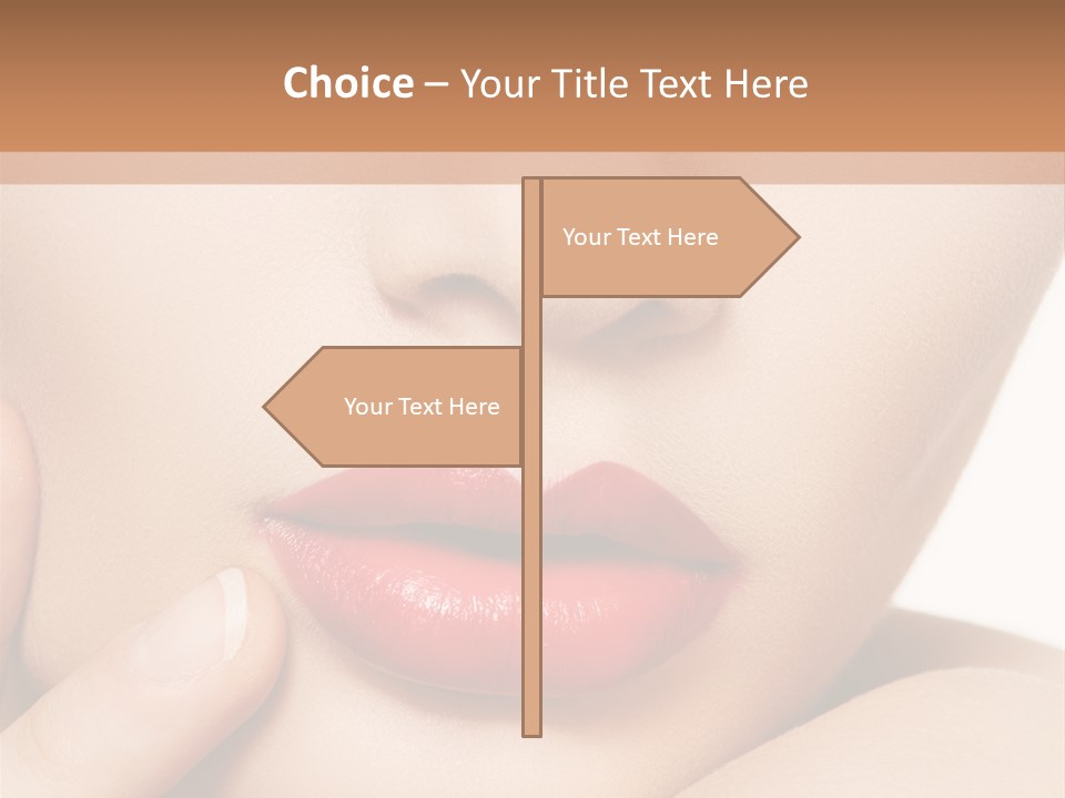 Skin Make Up People PowerPoint Template