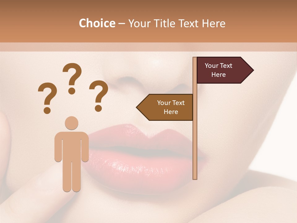 Skin Make Up People PowerPoint Template