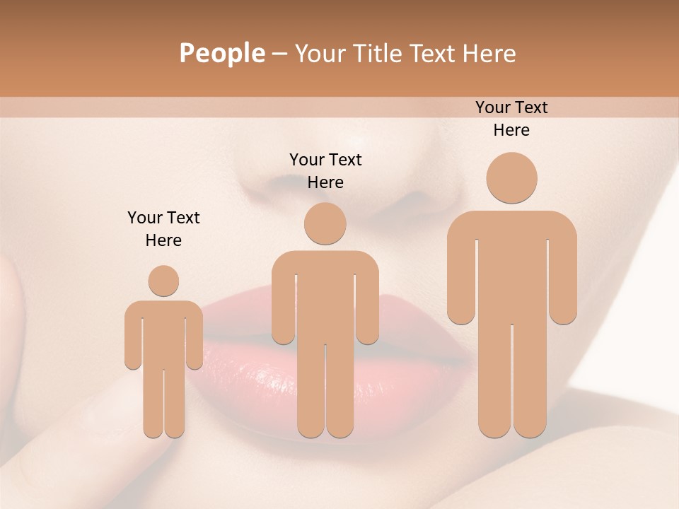 Skin Make Up People PowerPoint Template