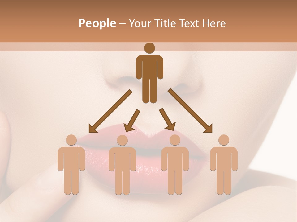Skin Make Up People PowerPoint Template