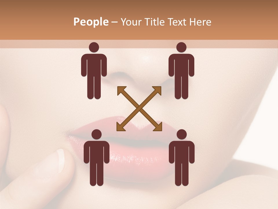 Skin Make Up People PowerPoint Template