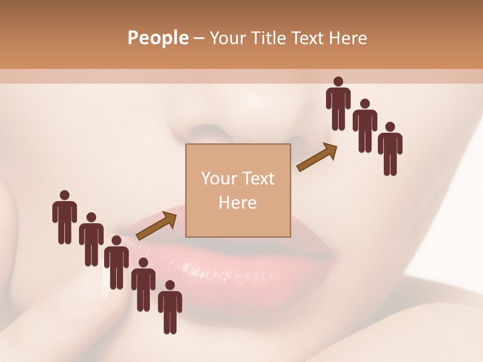 Skin Make Up People PowerPoint Template