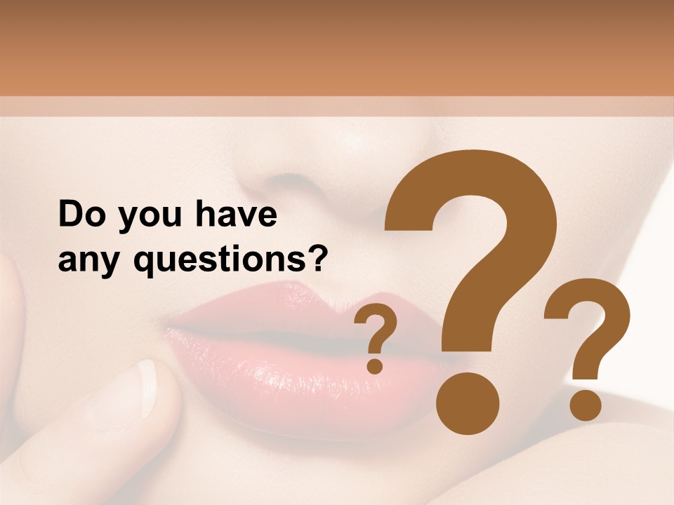 Skin Make Up People PowerPoint Template