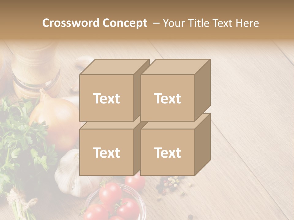 Background Food Oak PowerPoint Template