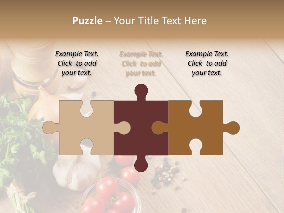 Background Food Oak PowerPoint Template