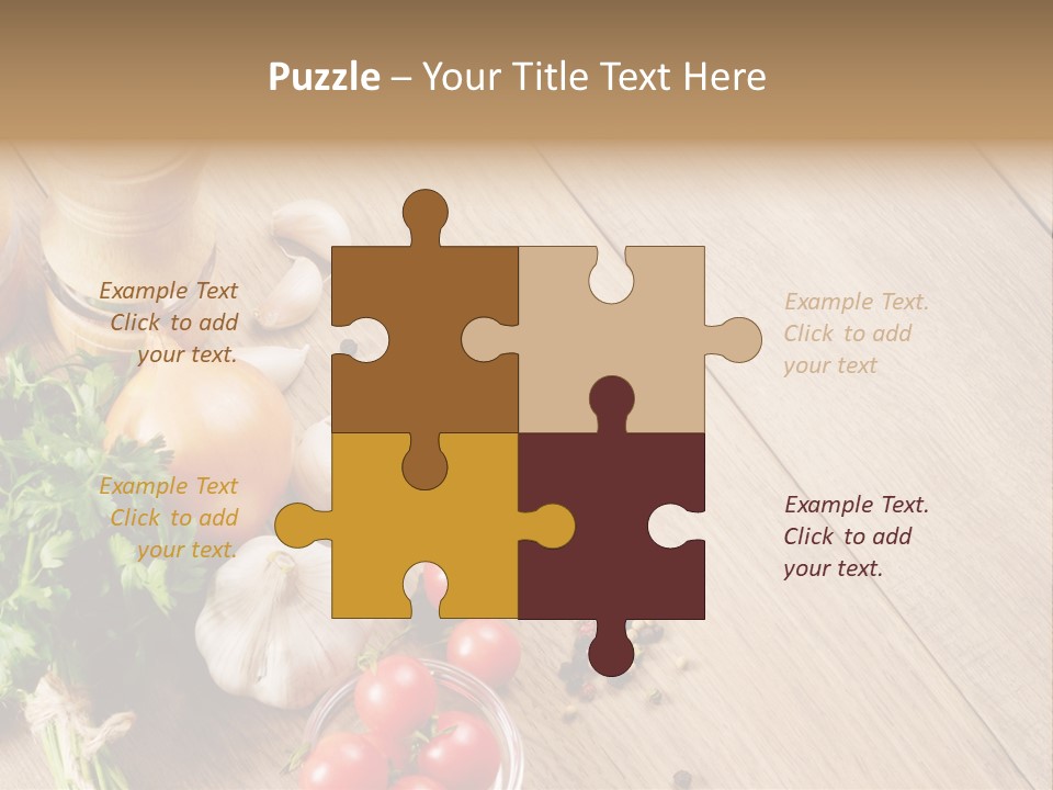 Background Food Oak PowerPoint Template