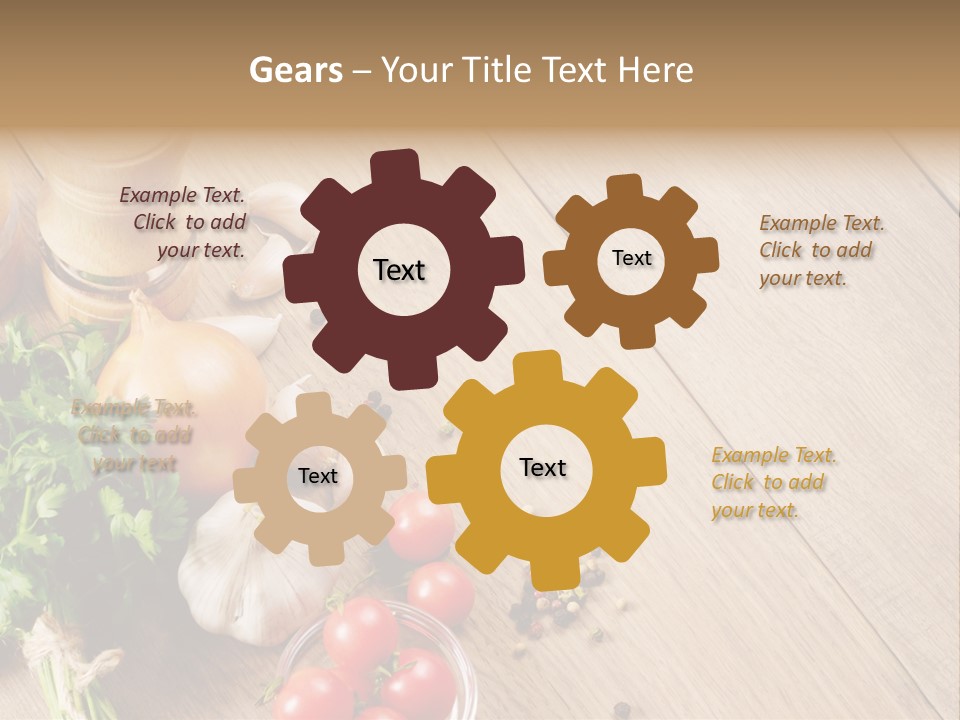 Background Food Oak PowerPoint Template