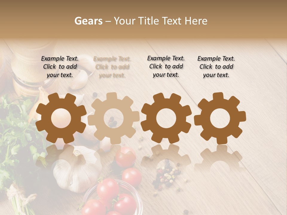 Background Food Oak PowerPoint Template