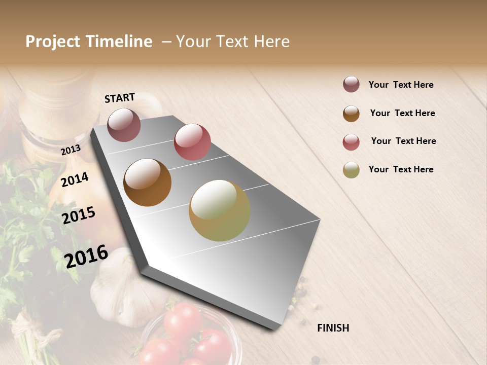 Background Food Oak PowerPoint Template