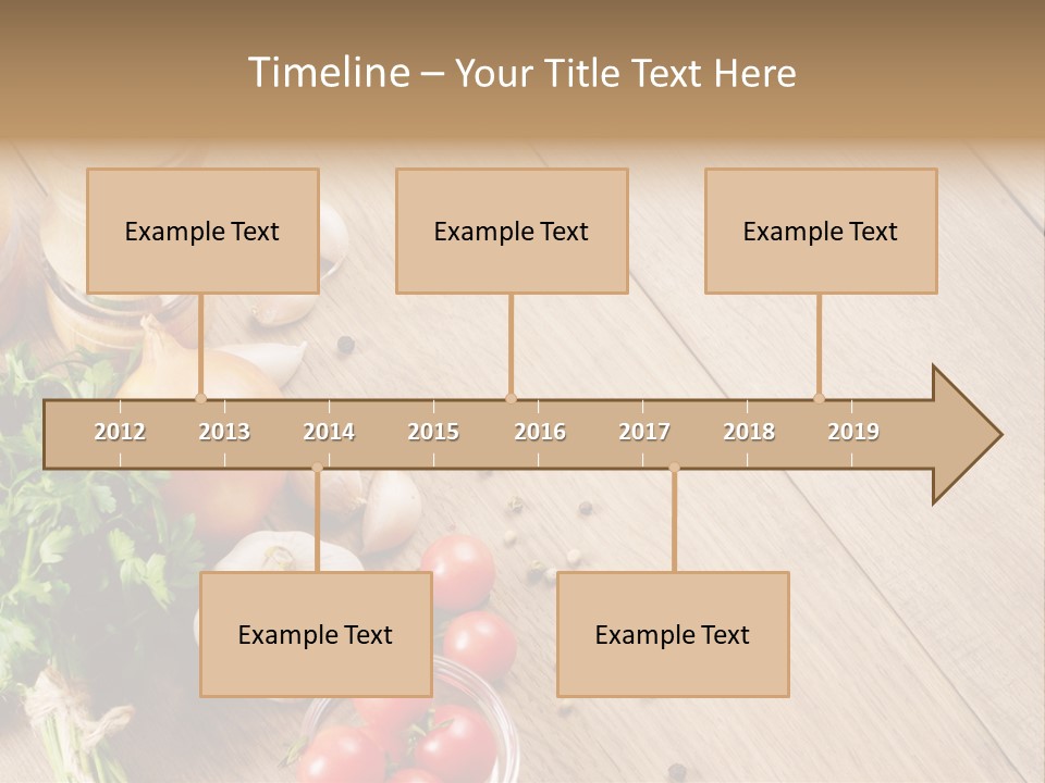 Background Food Oak PowerPoint Template