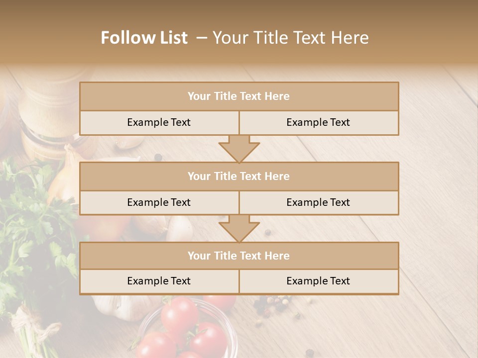 Background Food Oak PowerPoint Template