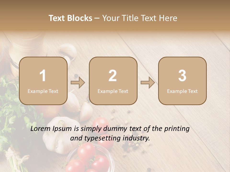 Background Food Oak PowerPoint Template