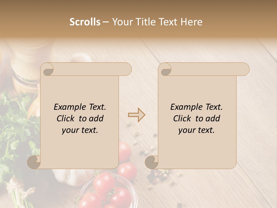 Background Food Oak PowerPoint Template