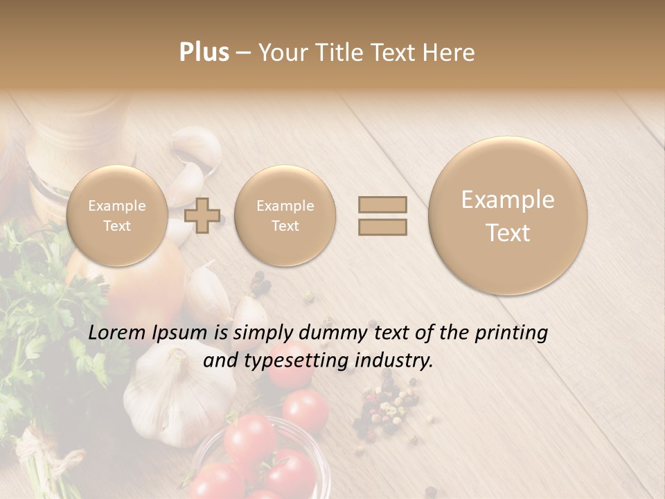 Background Food Oak PowerPoint Template