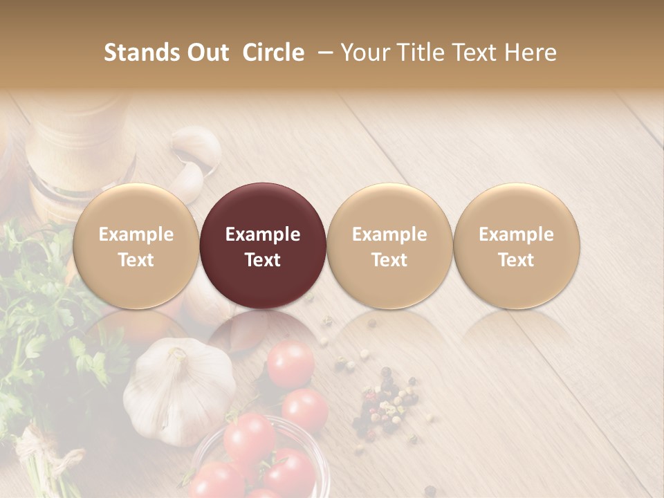 Background Food Oak PowerPoint Template