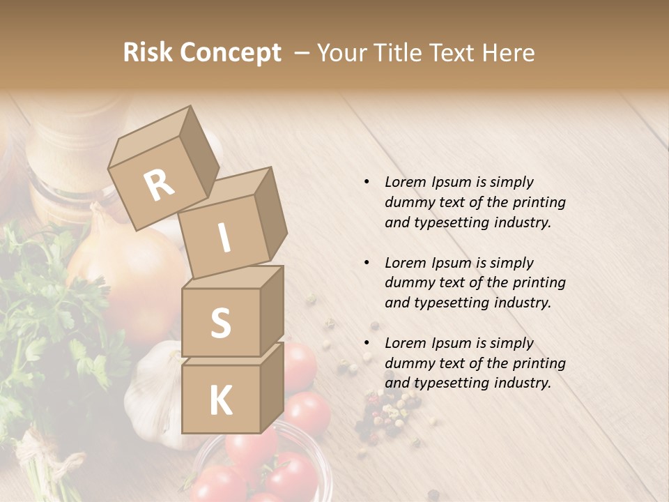 Background Food Oak PowerPoint Template